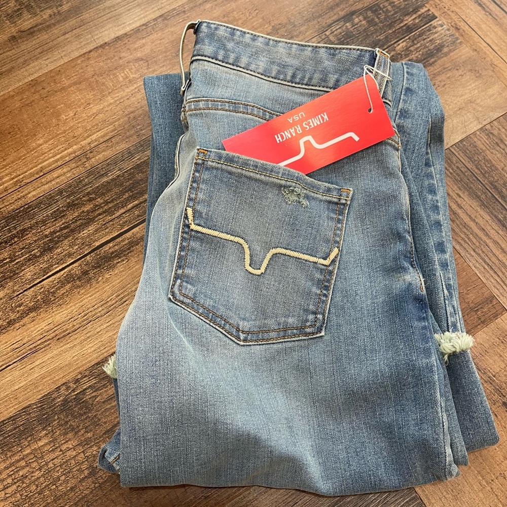 Olivias by Kimes Ranch Women's Light Wash 8/34